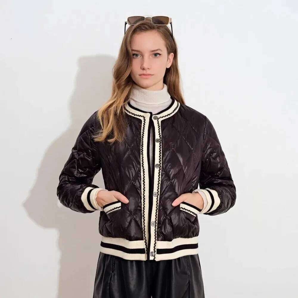 Ultra Light Short Puffer Autumn White Duck Down Jacket Winter Coat Women Stand Collar Female Feather Parkas