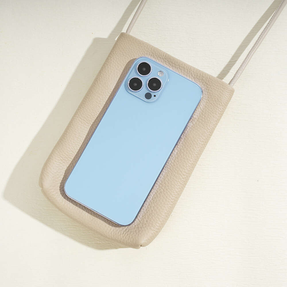 Crossbody for Women Fashion Genuine Leather Single Shoulder Small Ultra-thin Versatile Japanese Style Vertical Mini Phone Bag designer wallet B5