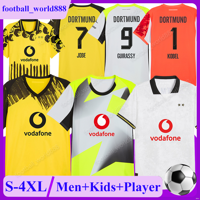 4XL DortmundS Soccer Jerseys GUIRASSY JOBE 3rd BVBs Trikot 2025 Football Shirts F.NMECHA BRANDT ANTON football kits ADEYEMI BEIER FABIO SILVA Men Kids Kit Socks Sets