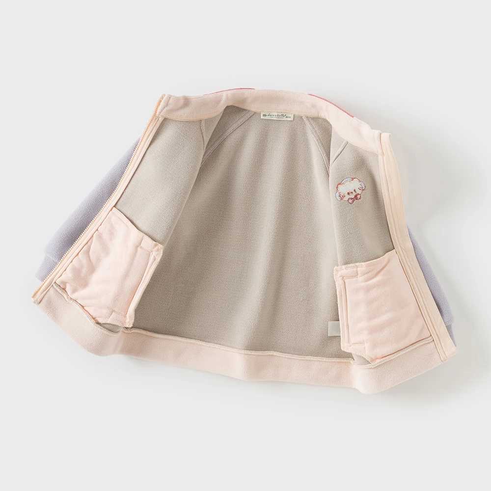 Dave Bella Boys Girls Long Sleeve Polar Fleece Set Sweatshirt Pants Twopieces Suit Children Autumn Spring Pullover DB3253503 C250912