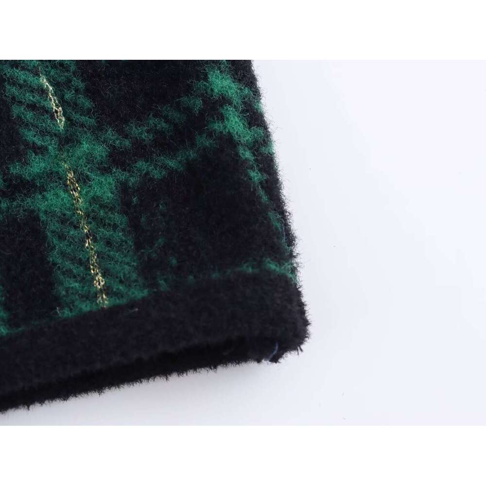 DHEssentials 2025 Autumn New French Style Small Chanel Double-Breasted Round Neck Knitted Sweater Short Coat