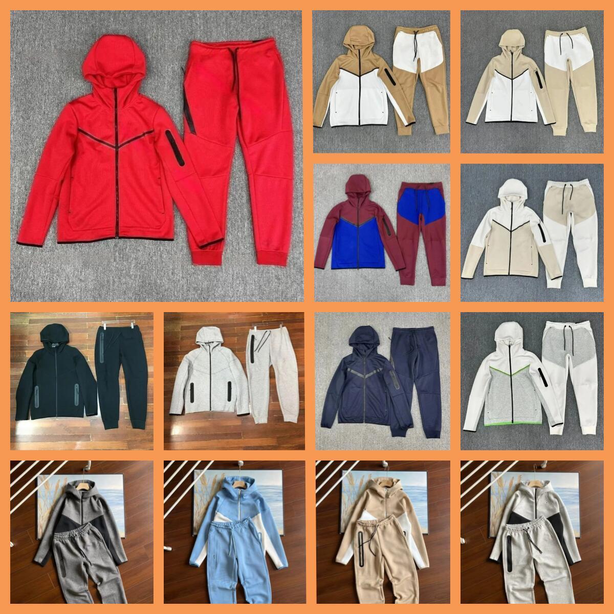Designer hoodie Nocta Hoodies Pants Tracksuits Jackets Tracksuit Tech fleece Full Zip Hooded Sweatshirt Loose Pants Man Black White Grey Techfleece Sports Suit