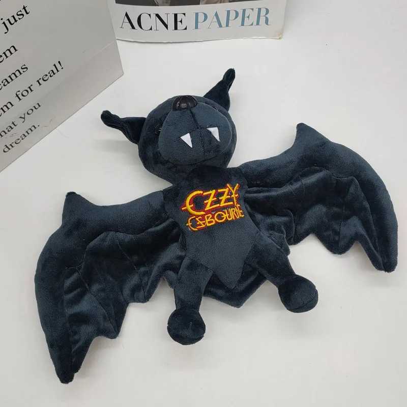 35cm Ozzy Osbourne Bat Plush Toys Halloween Unique Gray Atmosphere Decoration Simulated Bat Decor For Party Gifts Kids Friends Z250912