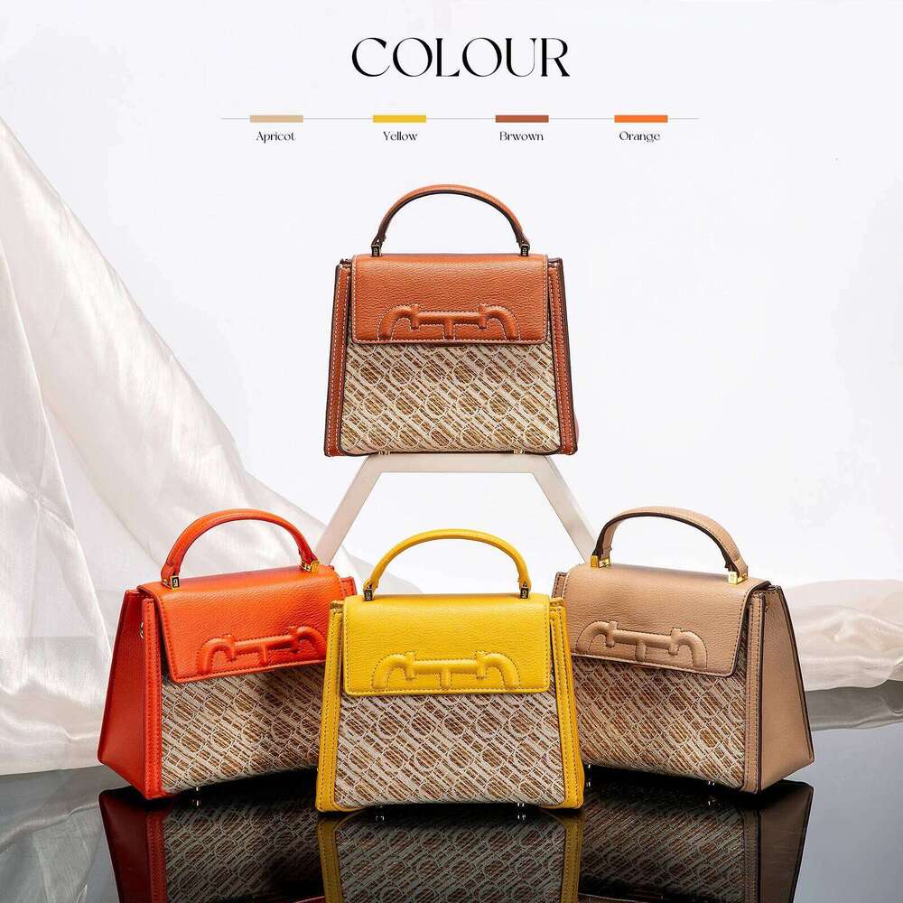 Fashion Classic Retro New PU Material Business Party Commuter Women's Shoulder Bag