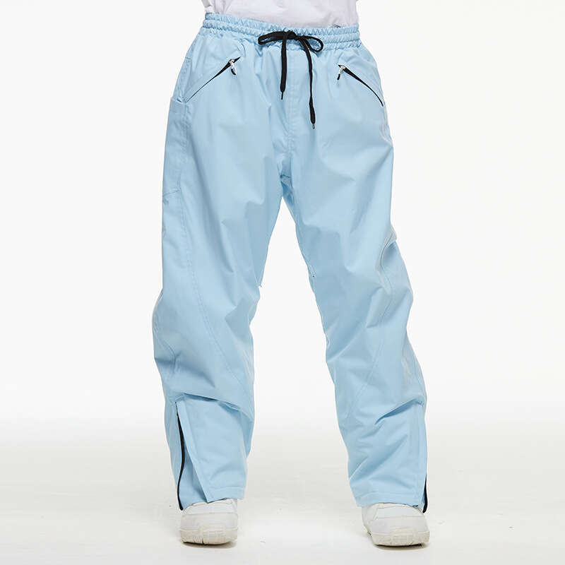 Snow Winter Men's And Women's Waterproof Skiing Pants Warm Breathable Snow Female Trouser Outdoor Snowboardwear Male Pants