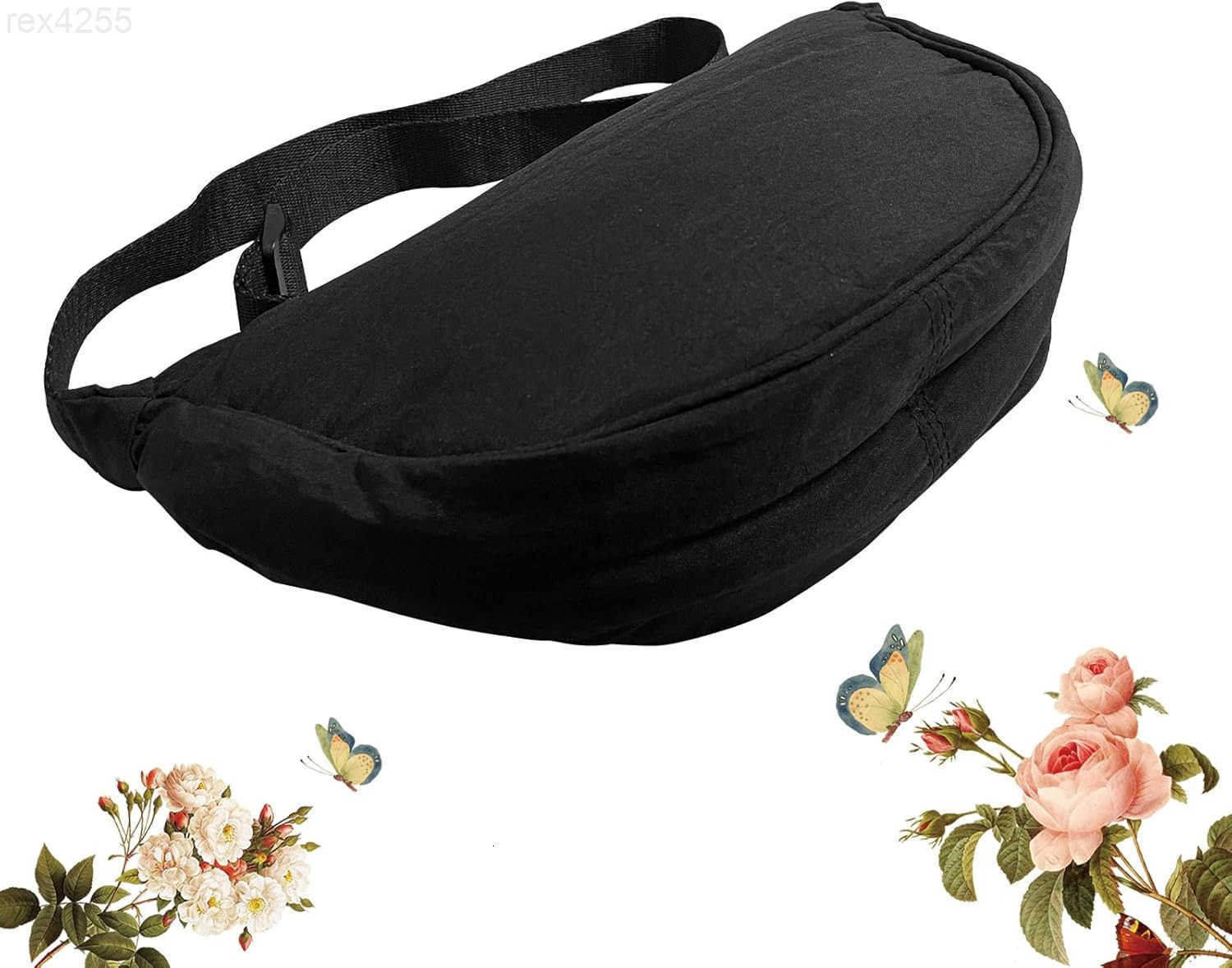 Bag for Women Men Small Nylon Crossbody Lightweight Shoulder Purse Travel Waist BagW250912