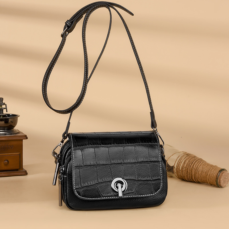 TB BHULAMTE Designer Women's Genuine Leather Bag Fashionable New Small Square Bag Fashionable Multi Functional Shoulder Width Luxury Bag Women�