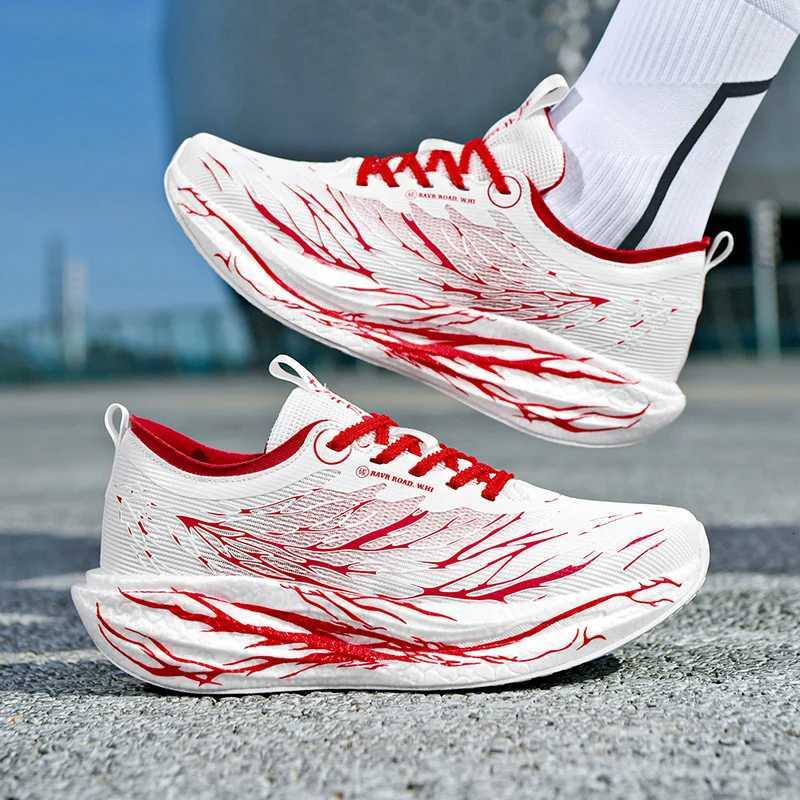Mens Cushioning Sneakers New Breathable Speed Running Shoes Fluorescent 30 Carbon Plate Women Outdoor Non Slip Jogging Shoes W250912