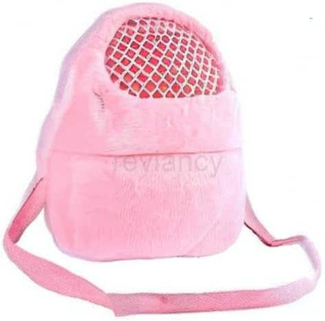 Sugar Glider Carrier Portable Travel Bag Warm Pouch and Breathable Outdoor Portable Tote Bag for Guinea Pig Hedgehog Chinchilla Sugar Glider Hamster S