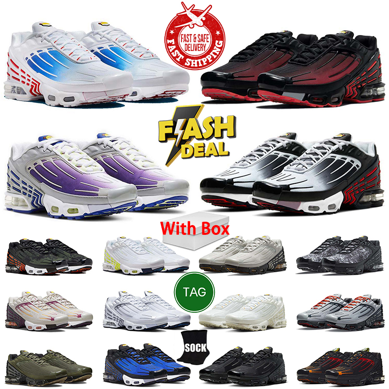 2025 designer Tuned Plus Womens Mens Running Shoes Fashion 3 Trainers Unity brown Bred Mesh Aqua Sneakers s Atlanta Terrascape