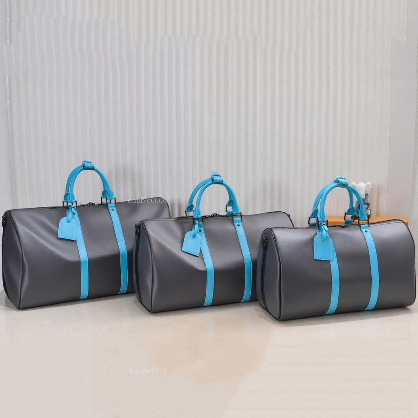 6A quality Designer man Duffle bag Classic 45cm 50cm 55cm luggage Large capacity handbag totes shoulder Bags womens messenger bag vacation travel bag Camping bag