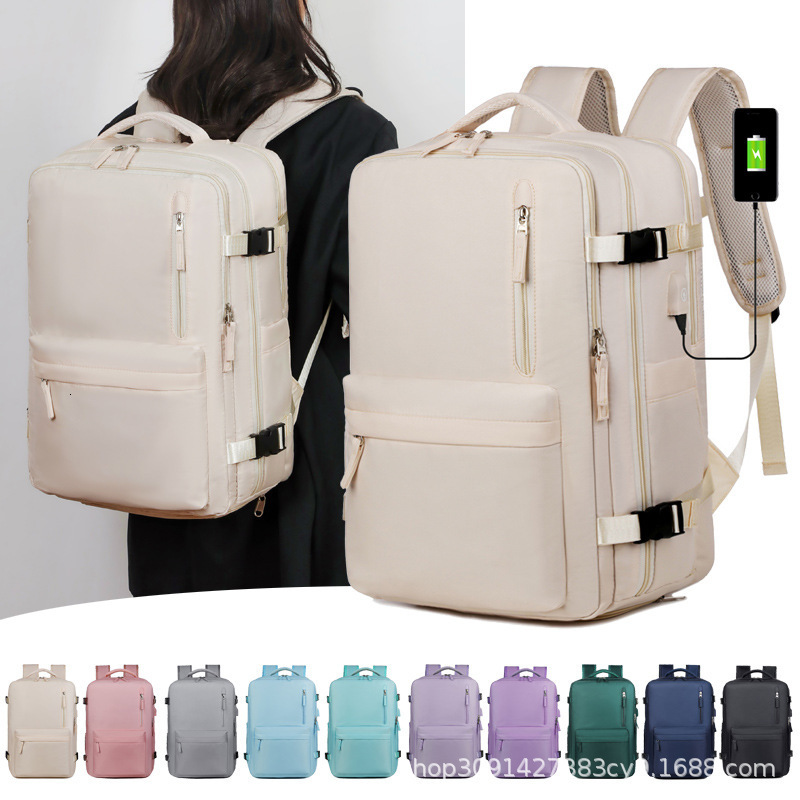 Waterproof Laptop Bag Free Shipping Travel Portable Commuter Backpack Designer Bag Luxury Bag Multifunctional Large Capacity Expandable Business Backp