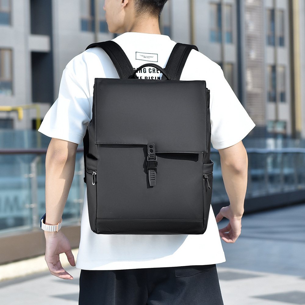 New Men S Simple Free Shipping Casual Large Capacity Backpack Business Commuter Designer Bag Bag Luxury Bag Laptop Backpack Lightweight Student School