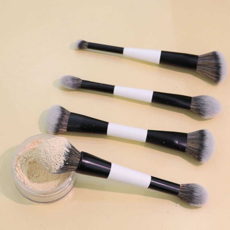 14PCS DoubleEnded MultiFunctional Foundation Makeup Brush For Beauty Liquid Powder Concealer Cream Contour BrushXJ250912