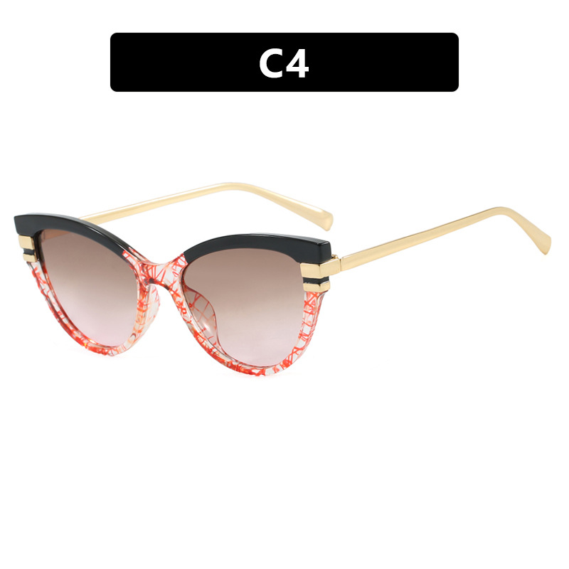 Triangle Cat Eye Sunglasses 2025 New Two Tone Retro Vintage Shades Women Men Fashion Sun Glasses Luxury Acetate Eye wear