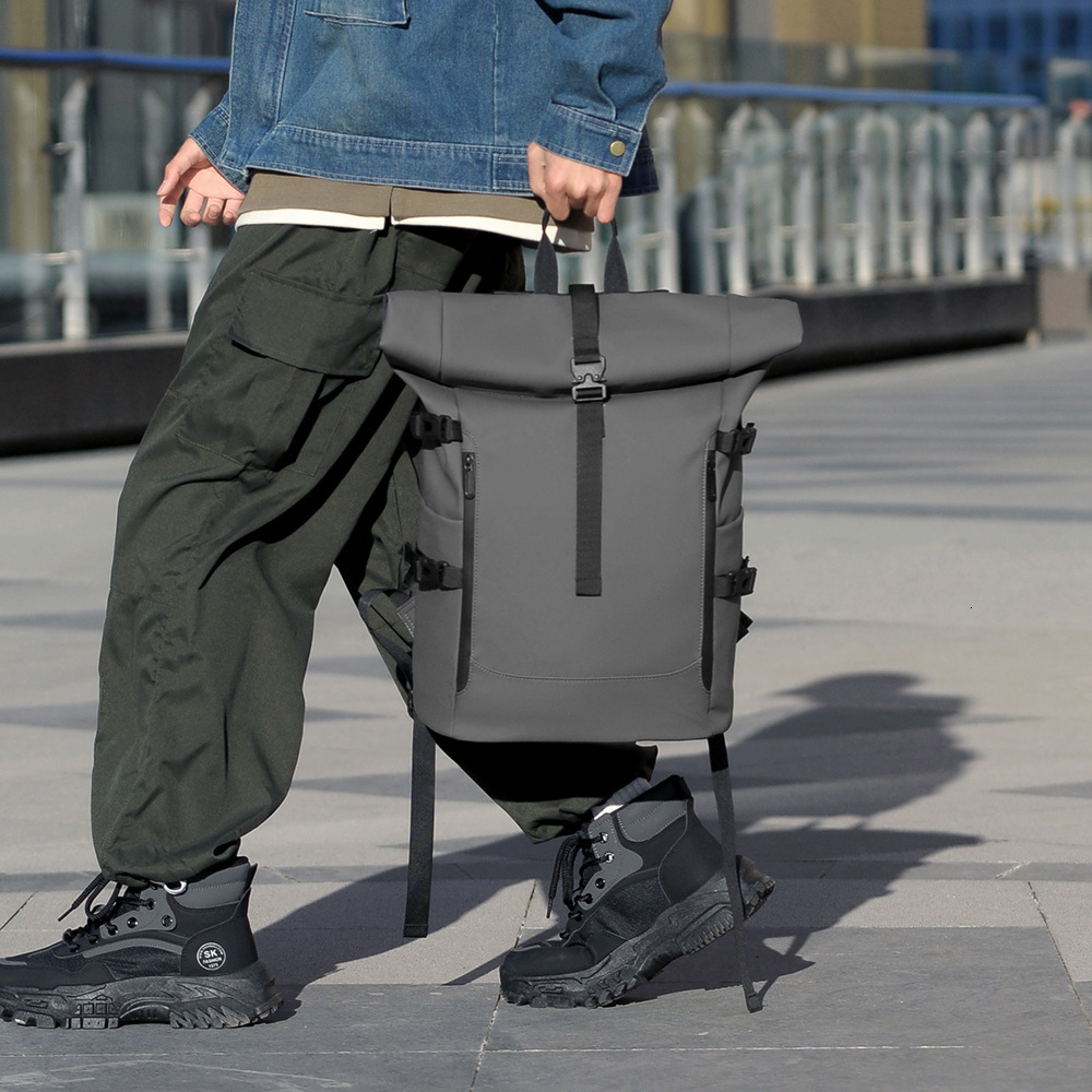 New Men S Designer Bag Simple Casual Large Free Shipping Capacity Backpack Business Luxury Bag Commuting Bag Computer Backpack Lightweight