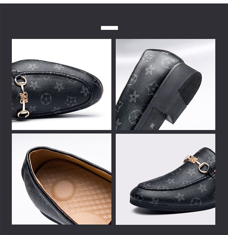 Free shipping Fashionable shoes sports casual shoes thick soled single shoes men's retro outdoor leather shoes trendy slip on shoes lazy shoes