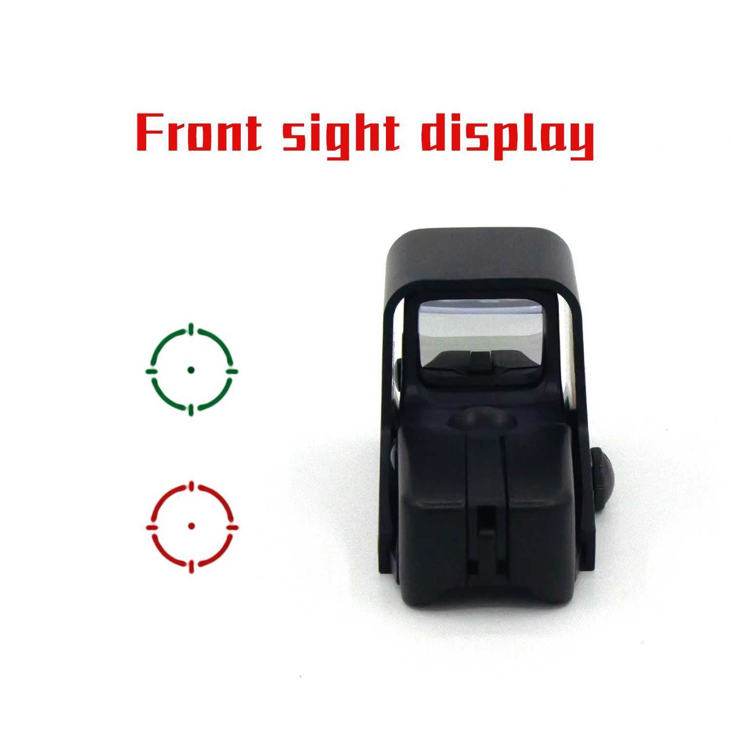 551 Red Dot Sight Scope Hunting Optical Collimator Rifle Scope RedGreen Holographic Riflescope with 20mm Mount C250912