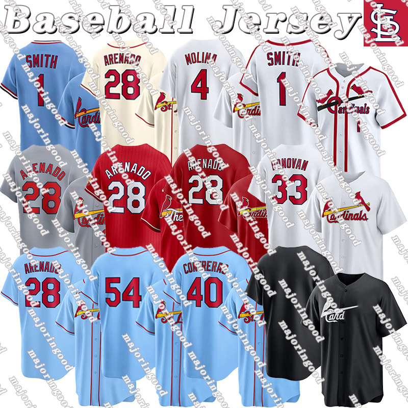 #28 Nolan Arenado Jersey #40 Willson Contreras Cardinales Jersey #21 Lars Nootbaar Nolan Gorman Masyn Winn Alec Burleson Luken Baker Custom City Baseball Jerseys