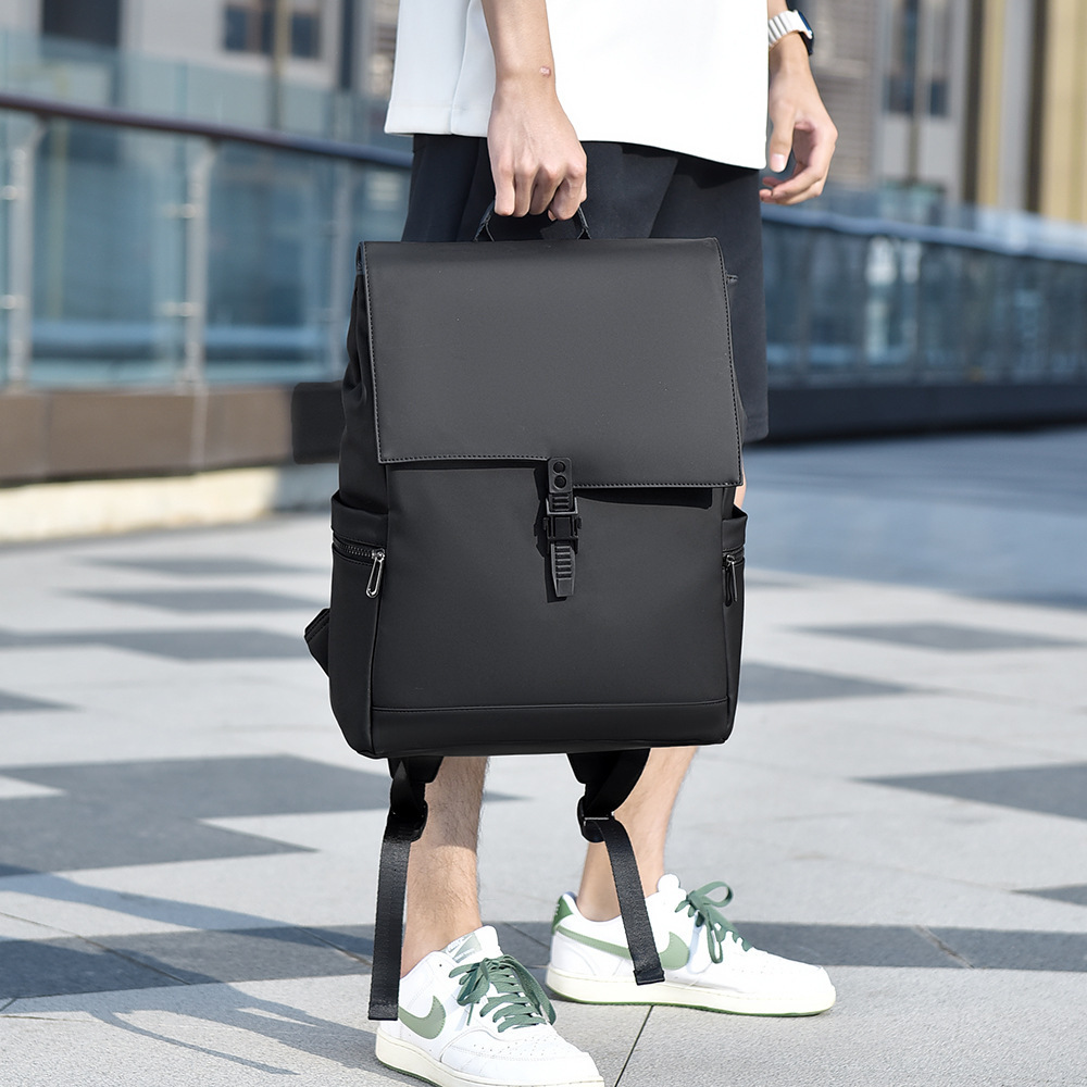 New Men S Simple Free Shipping Casual Large Capacity Backpack Business Commuter Designer Bag Bag Luxury Bag Laptop Backpack Lightweight Student School