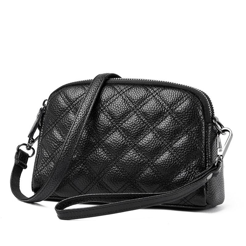 TB BHULAMTE Designer Luxury Handbag Fashion Quilted Leather Women's Crossbody Bag Multi Functional 2025 New Soft Leather Handbag