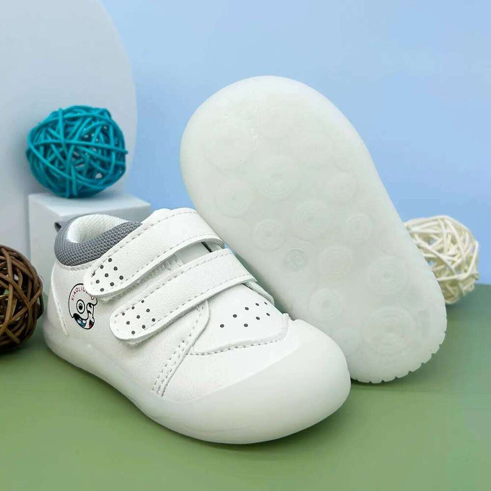 Boys Girls Casual Sneakers Rubber Sole Anti-slip Infant and Toddler Outdoor Walking Shoes