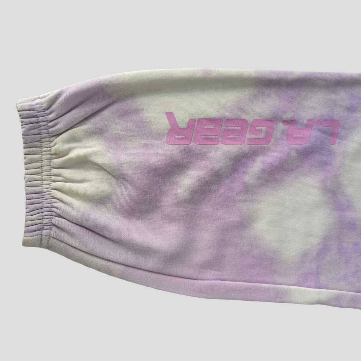 High-Quality Fashionable Tie-Dye Effect All-Over Print Women's Fleece Pants