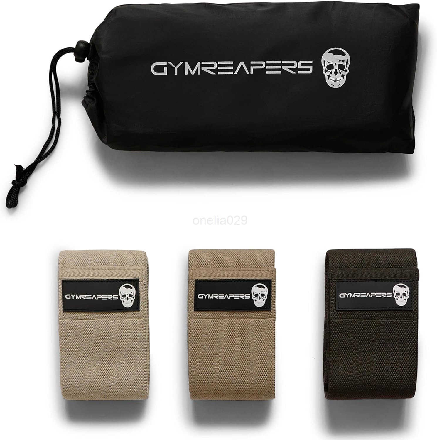 Bands for Booty Workouts Non Slip Fabric Band Set with 3 Levels Resistance Bands for Legs Hip for Men Women W250912