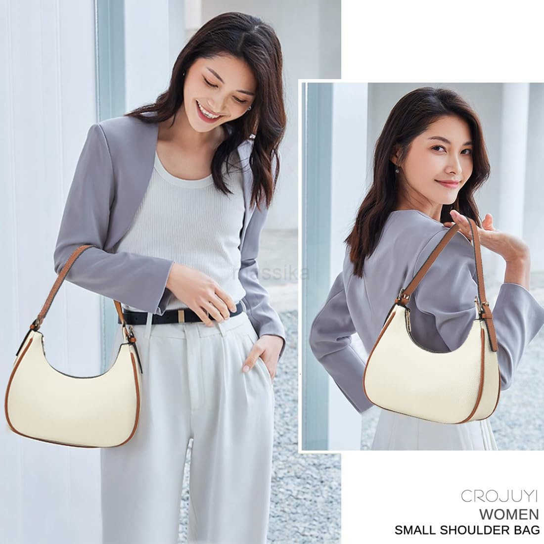 Small Crescent Shoulder Bags Purses for Women Retro Classic Clutch Hobo Tote Purse and Handbag Cute Crossbody Bags M250912