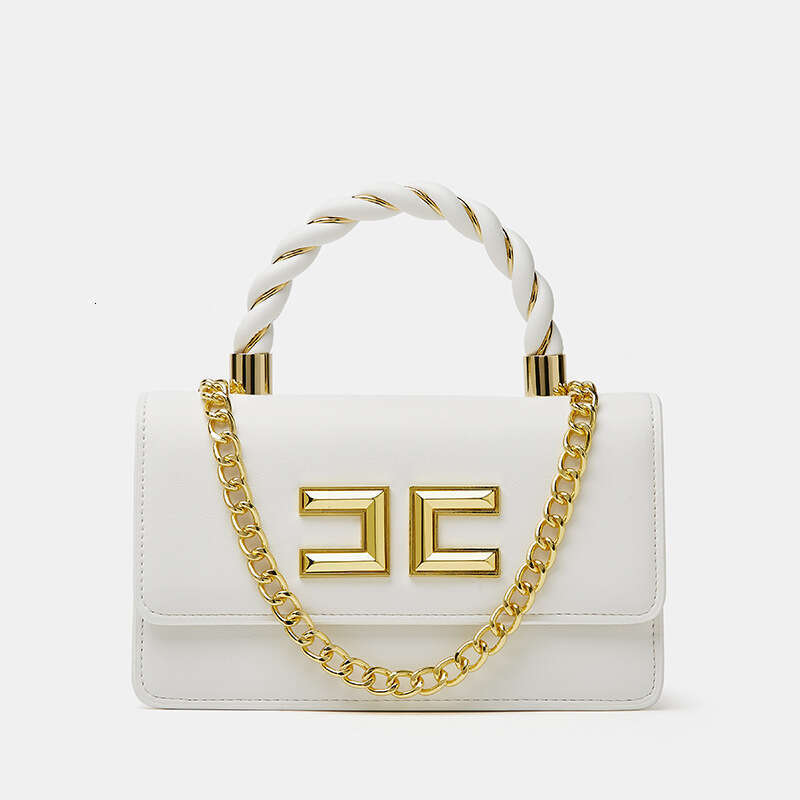 2025 New Small Square Bag for Women, Braided Handbag, High-End Fashion Versatile Chain Single Shoulder Crossbody Bag, Trendy