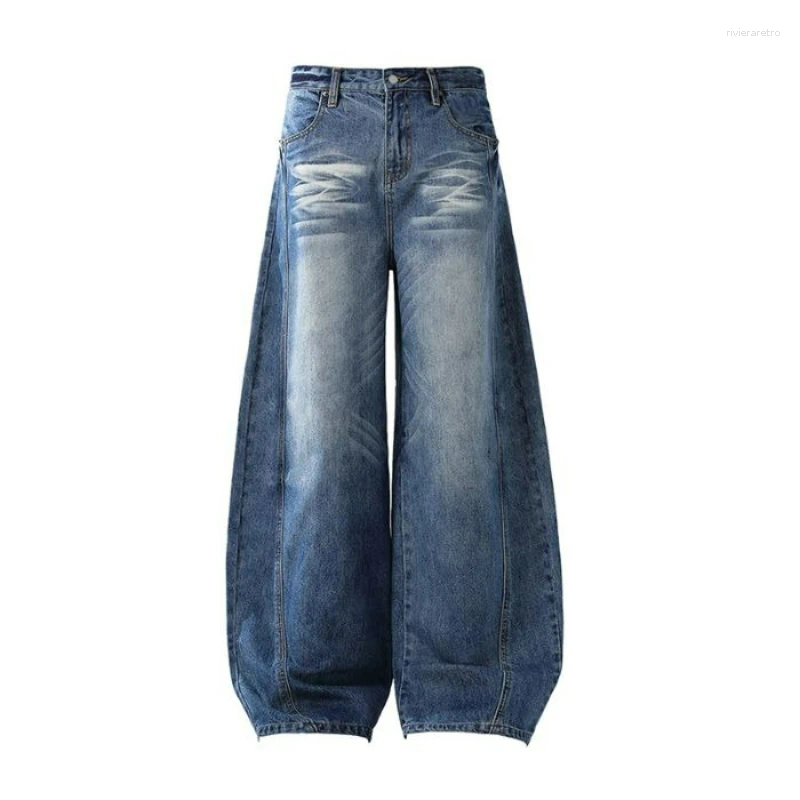 Women's Jeans High Waist Casual Workwear Biker Denim Pants Baggy Autumn Sle Cool Sexy Long Trousers Wide Leg Versatile Z260313