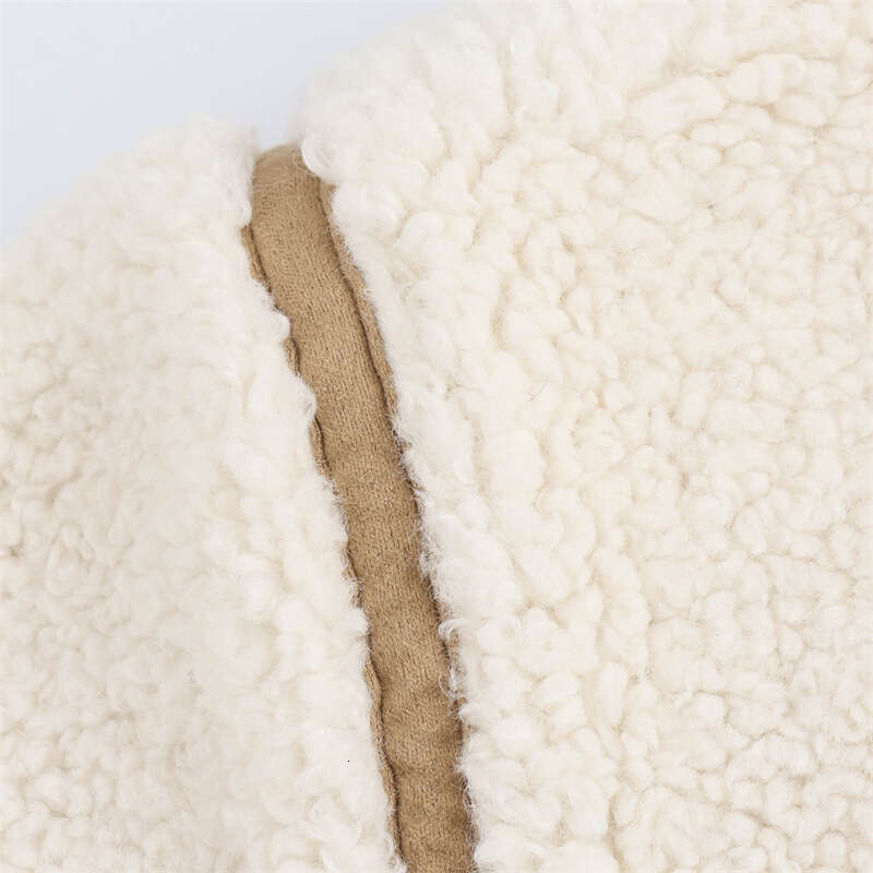 DHEssentials 2024 Autumn New Little Chanel Style Women's Transparent Hard Tulle Bomber Jacket Coat 6318267