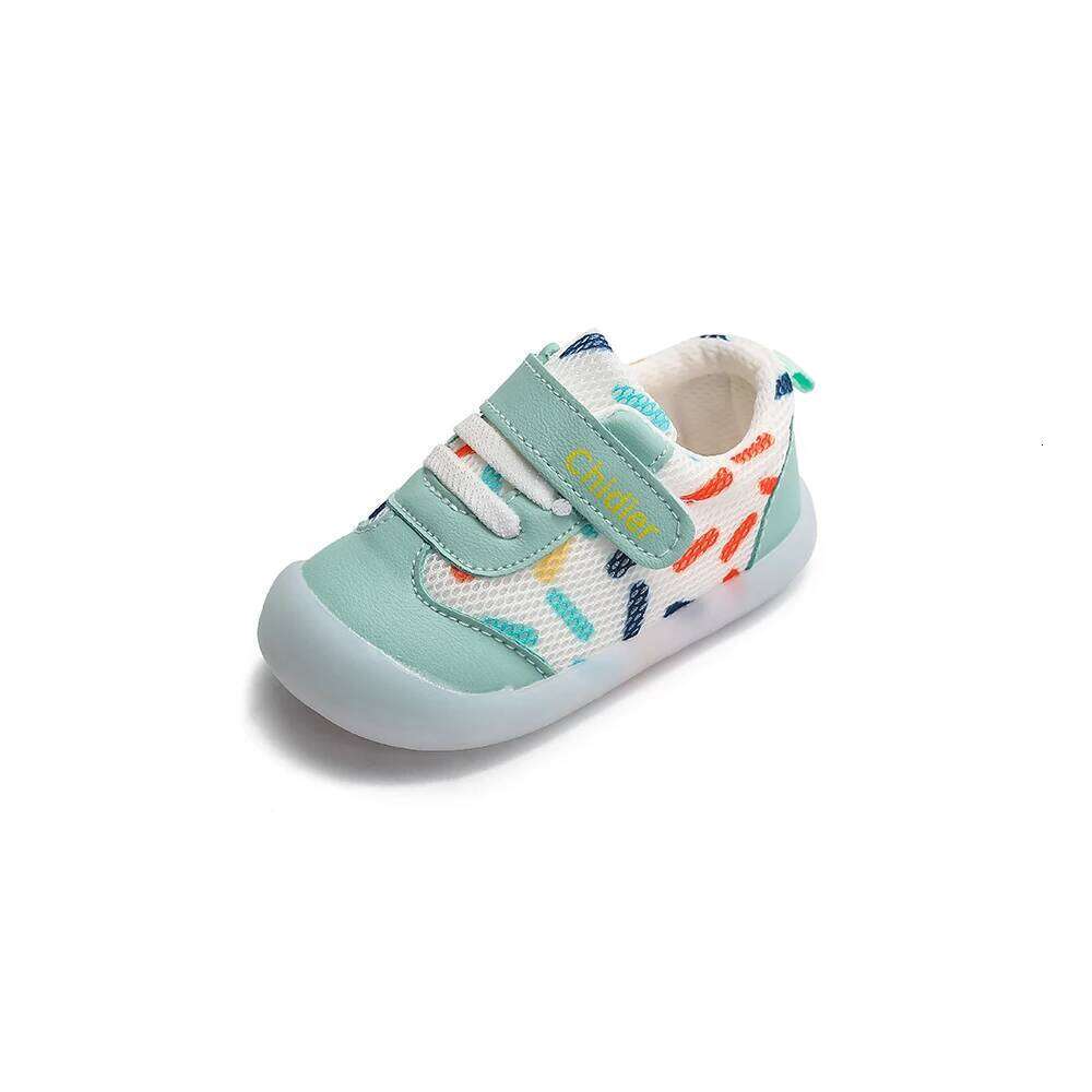 Baby Girls Boys Dot Trainers For With Rubber Soles Non-slip Anti-bumping Toes Infant Toddler Shoes