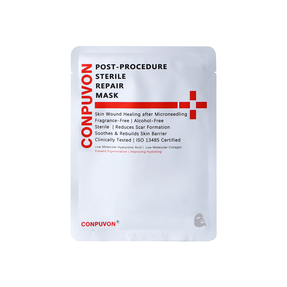 CONPUVON deep repair facial sheet mask high content of H.A Buy one box of deep repair mask get free 10pcs 22G50mm