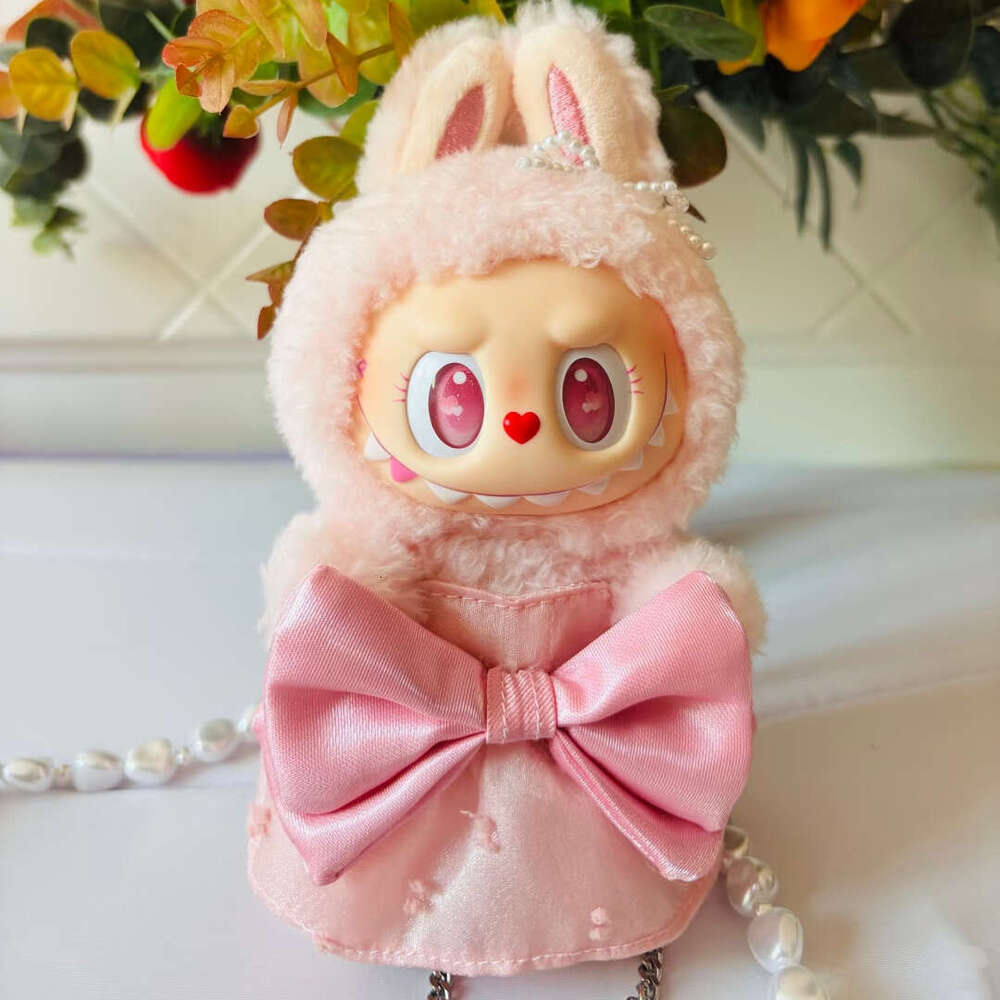 Mokoko Jump Into Summer Collection Trendy Plush Doll Labubu Cute PVC Vinyl Plush Pendants Cartoon Model Toy Dolls For Decorative Use New