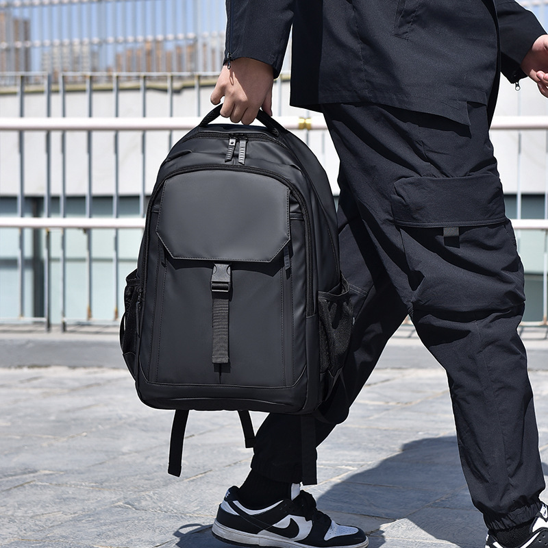 Simple Casual Free Shipping Business Backpack Large Capacity Trendy Nylon Backpack Designer Bag Middle Luxury Bag School Student Backpack