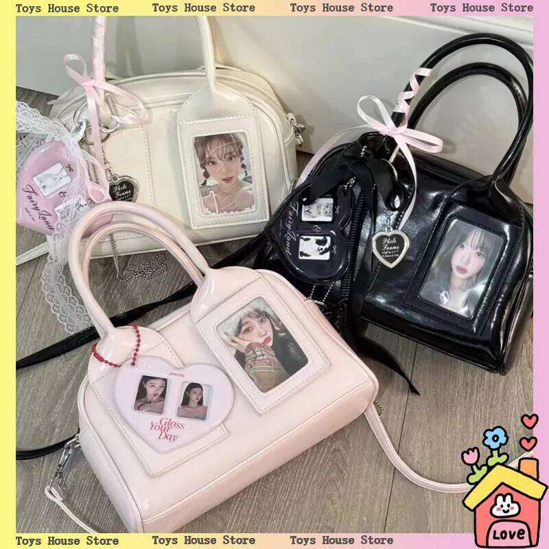 Itbag Small Appetite Can Hold Photo Card Crossbody Women's Design Sense Niche Boston Pillow Bag Shoulder Groupie Merch