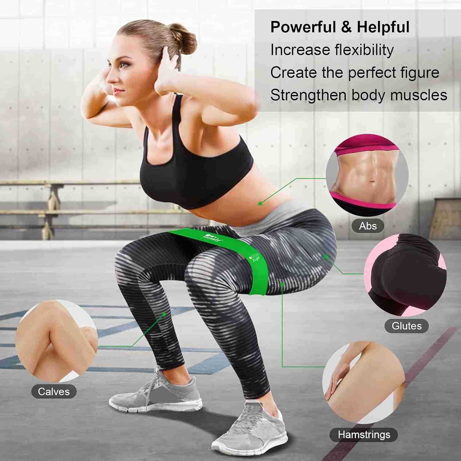 AntiBreak Resistance Band Elastic Exercise Band Hand and Ankle Straps Indoor and Outdoor Fitness Portable Resistance Band Whole Body Exercise W250912