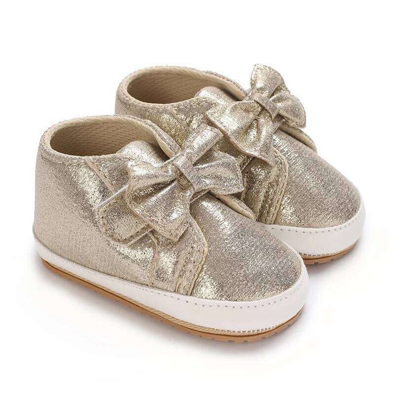 Spring Handmade Soft Soled Walking Shoes For Baby Girls Aged 6-18 Months Made Of Genuine Leather Breathable And Non Slip