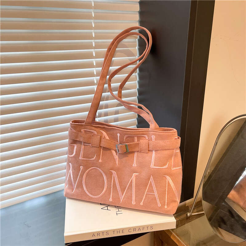 Gentlewoman Thailand Super Popular Ballet Style Underarm 2025 Summer New Versatile Textured Single Shoulder Tote Bag