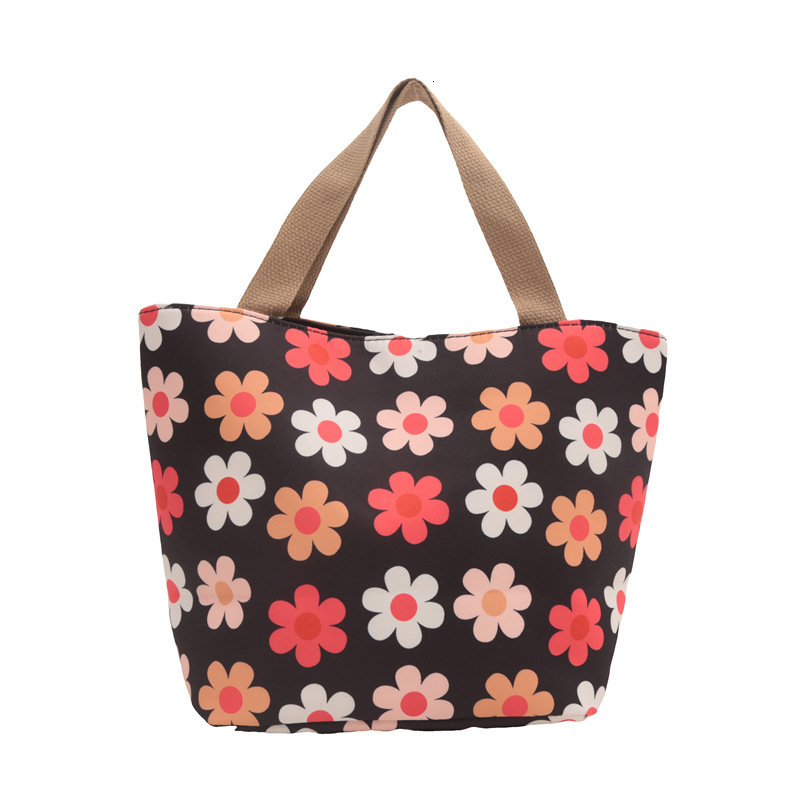 Trendy Cute Handbag Lunch Box For Designer Bag Office Free Shipping Workers Canvas Tote Bag For Moms Luxury Bag To Carry Meals Out