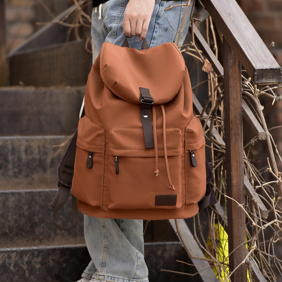 New Backpack For Men And Women High School And College Students Free Shipping Designer Bag Trendy Casual Large Capacity Luxury Bag Travel Backpack Men