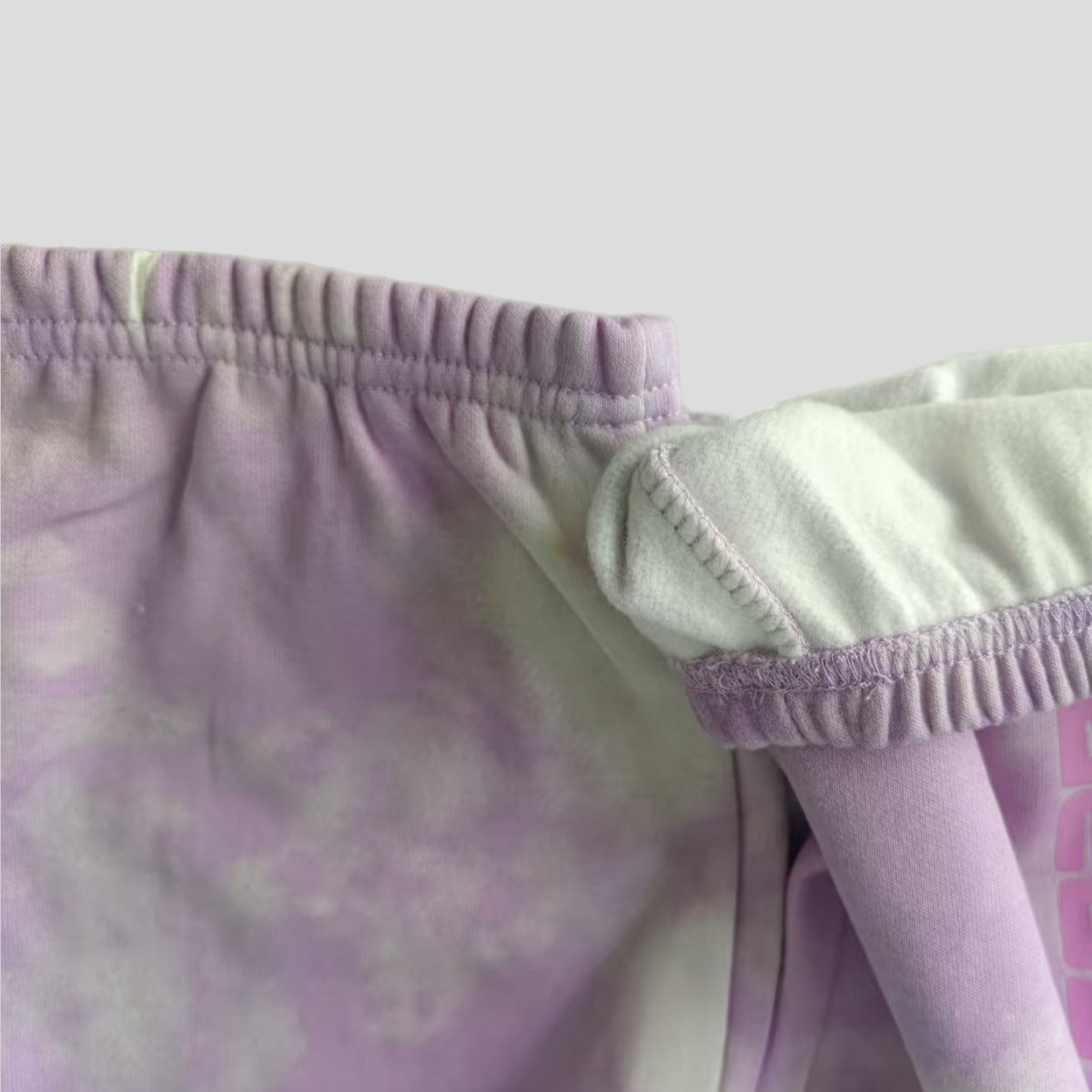 High-Quality Fashionable Tie-Dye Effect All-Over Print Women's Fleece Pants