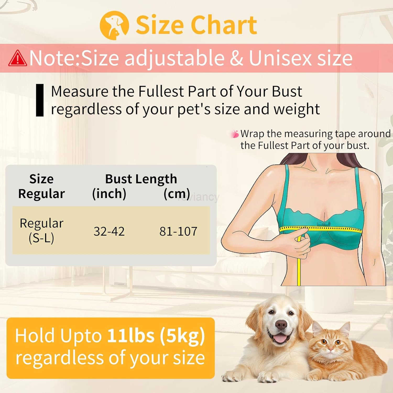 Carrier Sling Pet Carry Slings Front Pack Adjustable Dog Carriers for Small Dogs Portable Pet Carrier for Dogs Dog Backpack Carrier GreyW250912