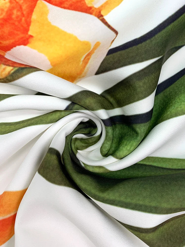 Gymystars Summer Evening Dresses Elegant Party Dresses Fashion Boat Neck Flower Print Holiday Dress Trend Clothes 250815