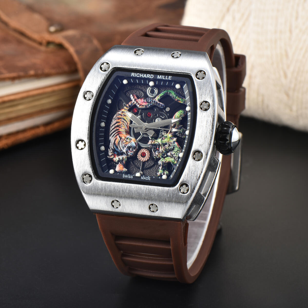 Richard milllie watch Designer Functional royal watch Business Daily Wear And Outdoor Travel With A High Aesthetic Waterproof Trendy Fashion richa rd watch 75a