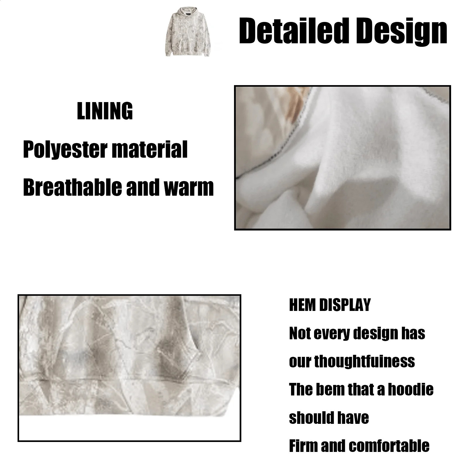 Camo Hoodie for Women Oversized Hoodie Maple Leaf Print Oversized Hooded Sweatshirt 250911