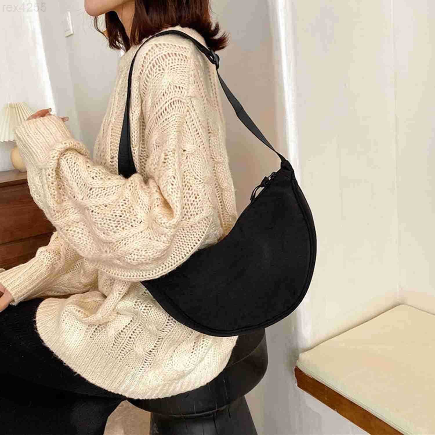 Bag for Women Men Small Nylon Crossbody Lightweight Shoulder Purse Travel Waist BagW250912