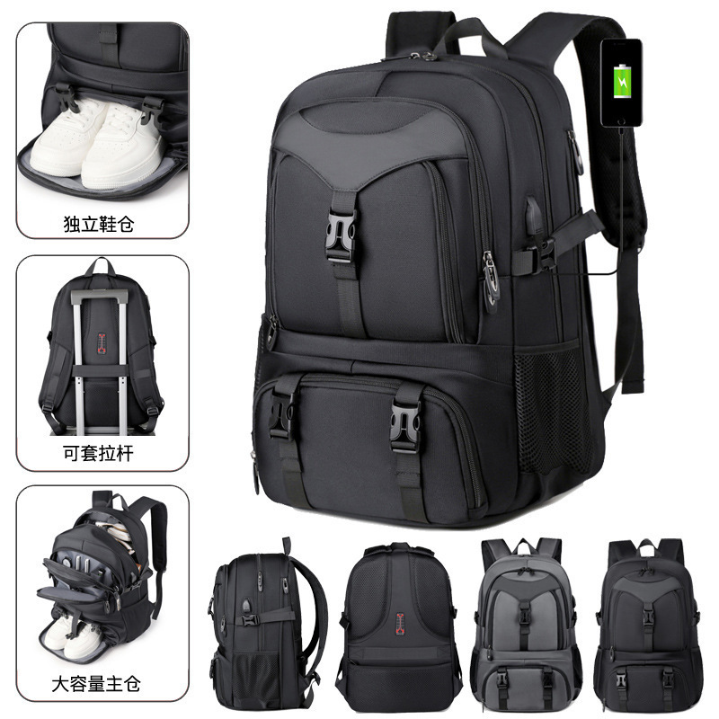 Expandable Short Luxury Bag Trip Business Designer Bag Trip Laptop Backpack Multifunctional Free Shipping Commuting Travel Men S Travel Backpack