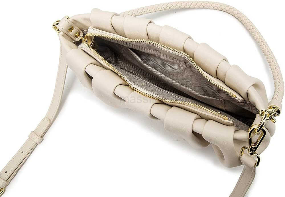 Quilted Crossbody Bags for Women Small Shoulder bag Pouch Satchel bag Dumpling Handbag Hobo bag M250912